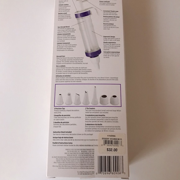 NIB ! WILTON Dessert Decorator PLUS - Picture 7 of 9
